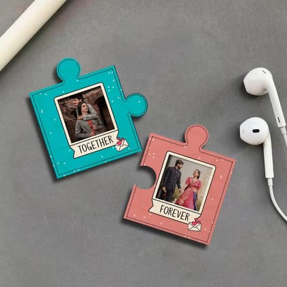 Personalised | Valentines Day | Photo Magnets Set of 2