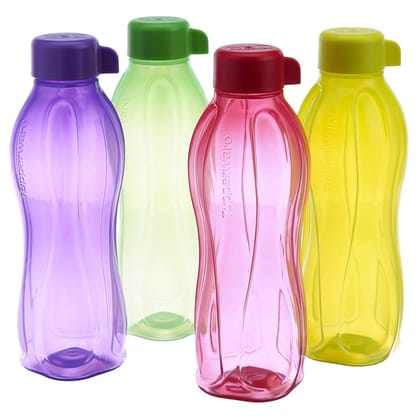 Tupperware Plastic Water Bottle 500Ml Set Of 4-Tupperware Plastic Water Bottle 500Ml Set Of 4