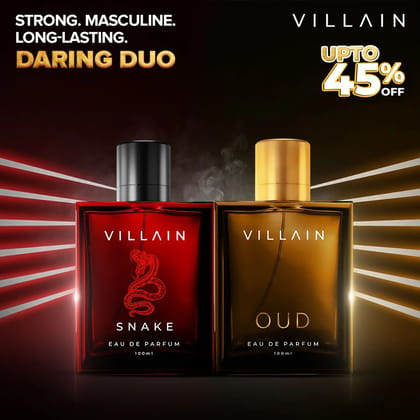 Villain Daring Duo, Snake & Oud Combo