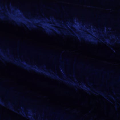 Electric Blue Velvet Fabric