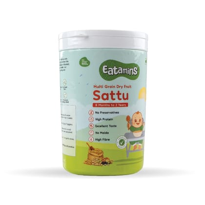 Sattu with Dryfruits (8-24 months)