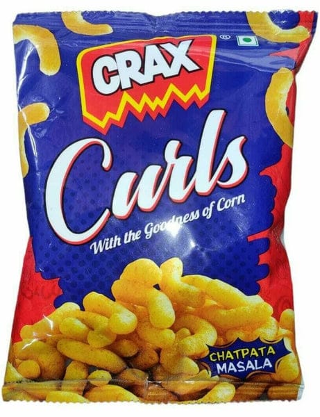 Crax Curls - Chatpata Masala, 66 G