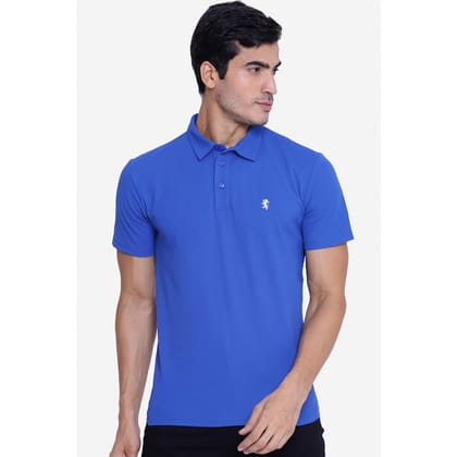 Red Tape Men's Dark Blue Collared T-Shirt