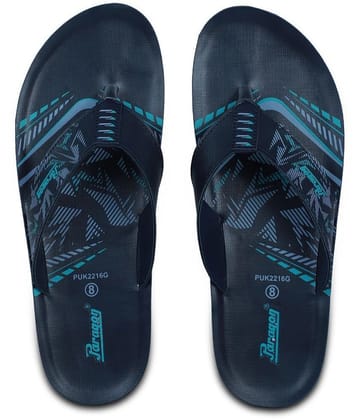 Paragon - Navy Mens Thong Flip Flop - None