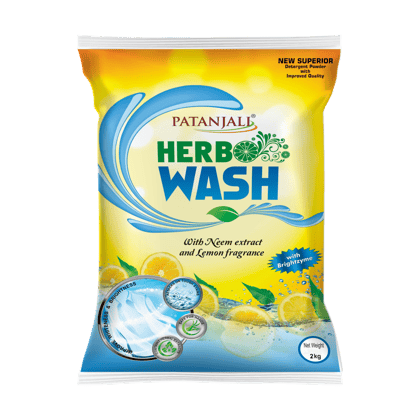 HERBO WASH DETERGENT POWDER 2 KG