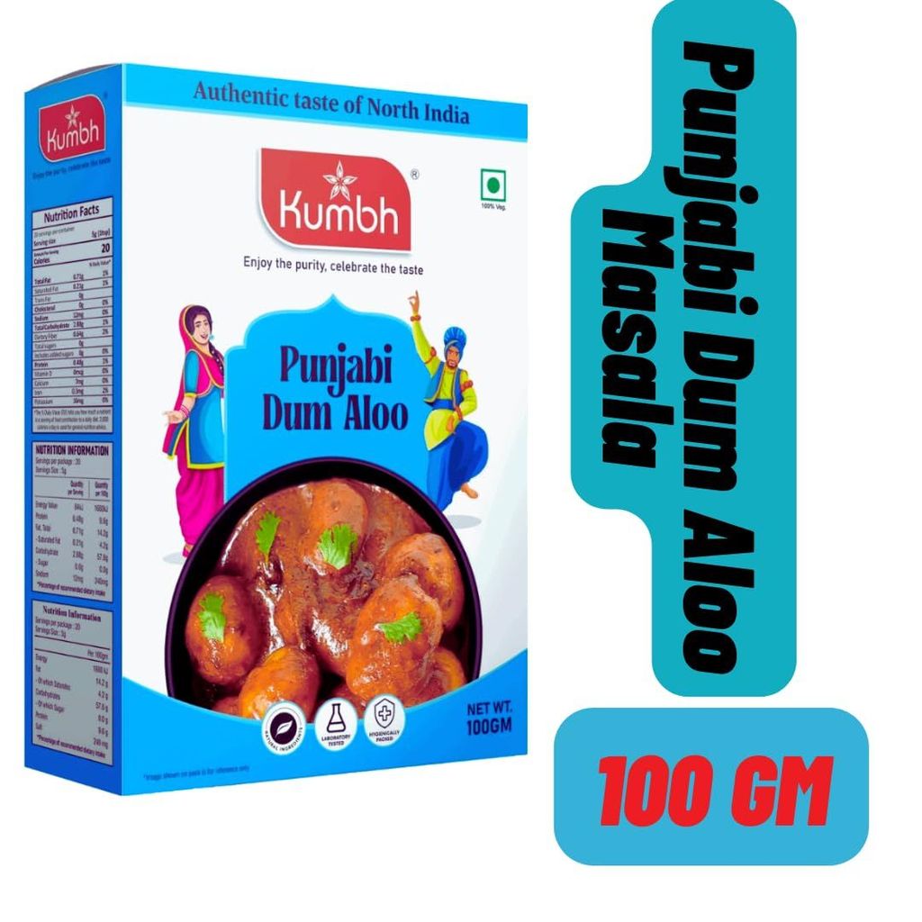 Kumbh Punjabi Dum Aloo Masala 100 Gm