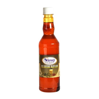 Shreeji Elaichi kesar Syrup Mix with Milk 500ml