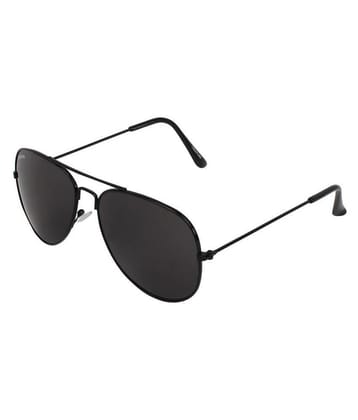 Creature - Black Pilot Sunglasses ( SUN-104 ) - Medium