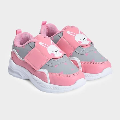 Bloom Coney PU Leather Shoes-4-5 Y / Pink