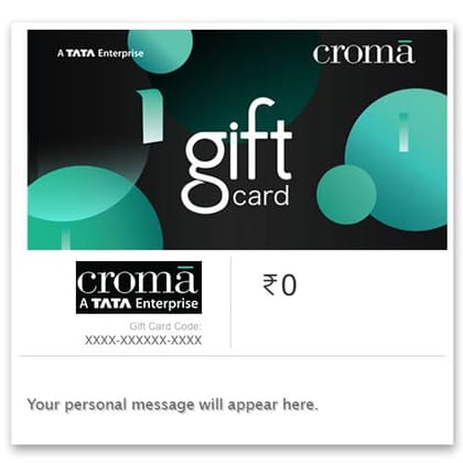 Croma - Redeemable at Stores & website – Flat 1 % Off