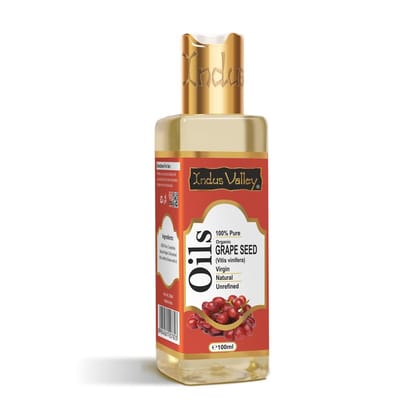 Pure & Organic Grapeseed Carrier Oil - 100ml