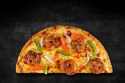 Bad Boy Butter Chicken Semizza (Half Pizza)(Serves 1)