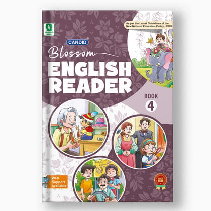 CANDID BLOSSOM ENGLISH READER - 4-Grade 04 / English