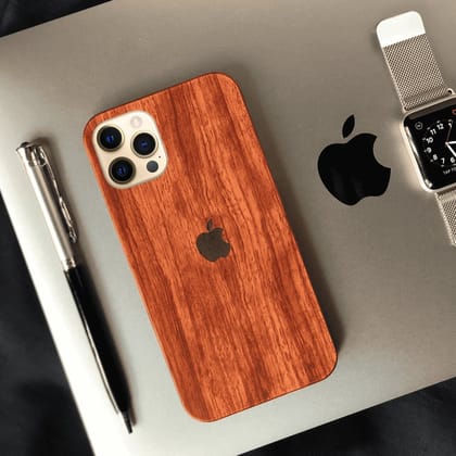 Real Natural Walnut Wood Premium Case-iPhone 12 Pro