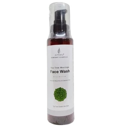 Tea Tree Moringa Face Wash (100ml) - Aptayu