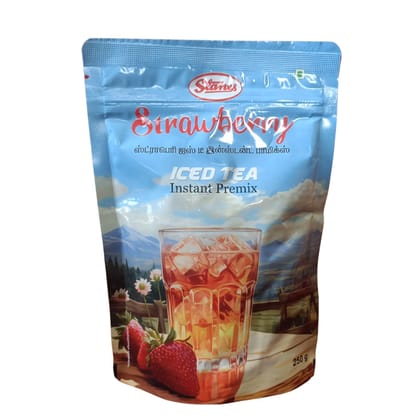 Stanes Strawberry Iced Tea Instant Premix