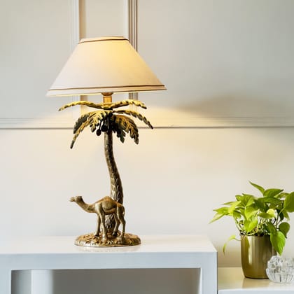 Tropical Oasis Camel - Table Lamp