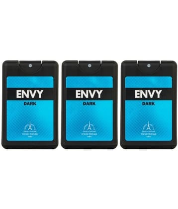 Envy Dark Pocket Perfume for Men - 18ML Each (Pack of 3)