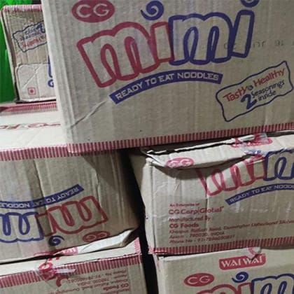 Mimi Noodles - 1 Box (60 pcs)-One Box (60 packets) - 1.5 kg