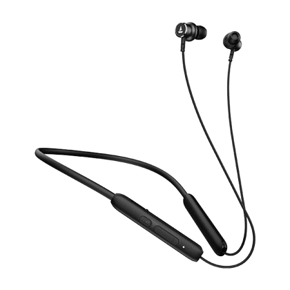 boAt Rockerz 195V2 Pro | Wireless Earphone with 30 Hours Playback, BEAST™ Mode, 10mm Drivers, Dual Pairing with BT v5.2 Active Black