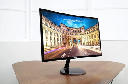 Samsung LC24F392FHWXXL 23.5 24 59.8cm Curve TFT LED Monitor Full HD 1920 x 1080 pixels