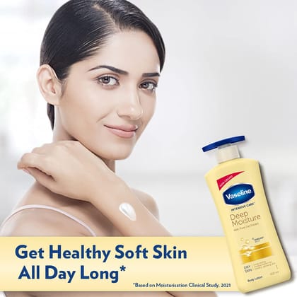 VASELINE DEEP MOISTURE BODY LOTION 400ML