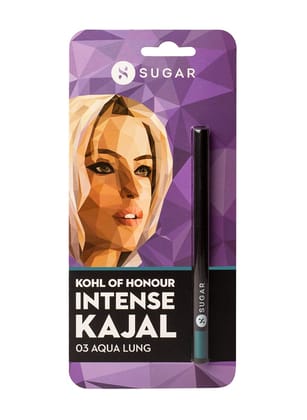 Sugar Cosmetics Kohl Of Honour Intense Kajal - 03 Aqua Lung, 0.25 gm
