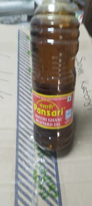 Pansari kacchi Ghani mustard oil 