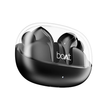 boAt Airdopes 311 Pro TWS Earbuds w/Upto 50 HRS Playtime, Dual Mics, IPX4 (Active Black) 