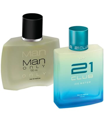 CFS Ice Water & Man Only Black EDP Long Lasting Perfume