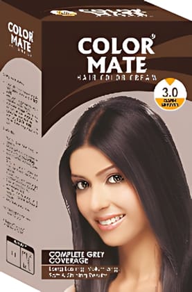 COLOR MATE HAIR COLOR CREAM 60ML-DARK BROWN