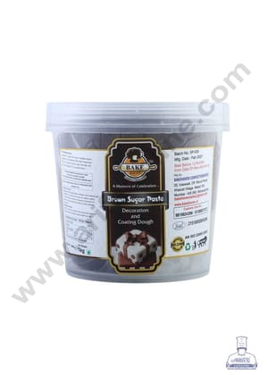 Bake Haven Sugar Paste 1 Kg - Brown