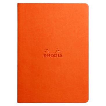 Rhodia Sewn spine notebook A5-Tangerine