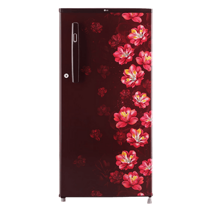 LG 185 L Direct Cool Single Door 1 Star Refrigerator - GL-B199GSJB-RED