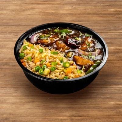 Kung Pao Chicken Bowl __ Fried Rice