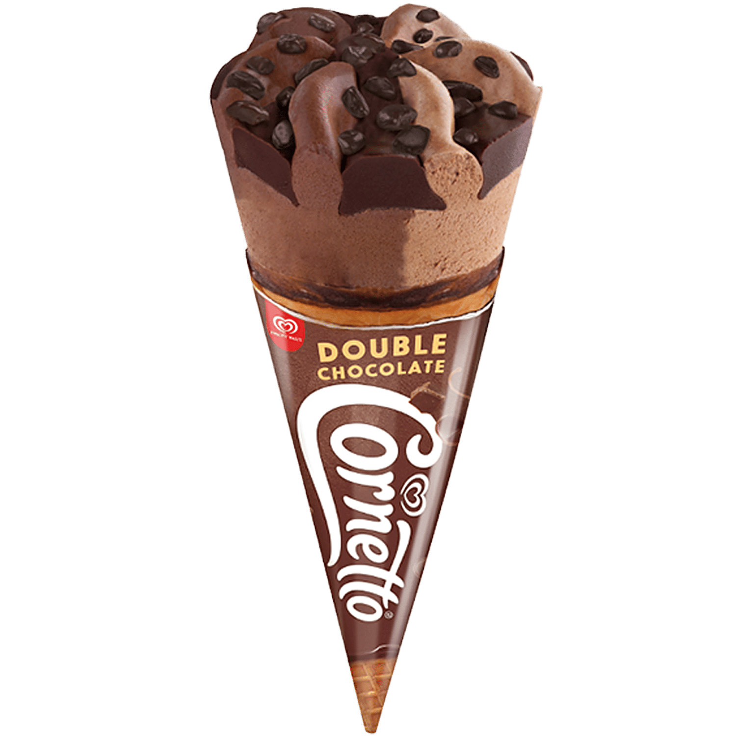 Kwality Walls Cornetto - Double Chocolate, 105 Ml