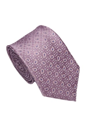 Men's Dots Formal Necktie - Lavender-Free / Lavender