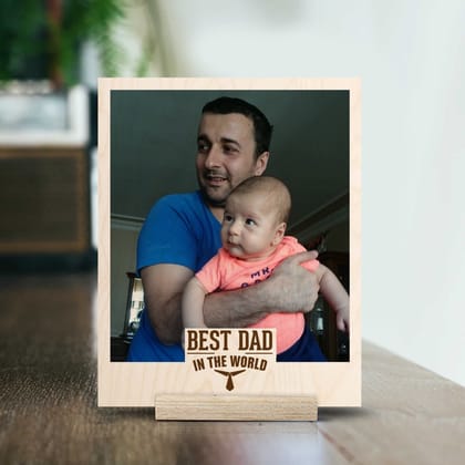 Personalised | Best Dad-5x7 Inch