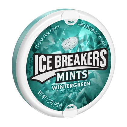 Ice Breakers Wintergreen - Sugar Free Mints from USA, 42 gm