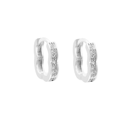 Four Circle Hoops | 925 Silver Earrings for Women-Free / Silver / Modern