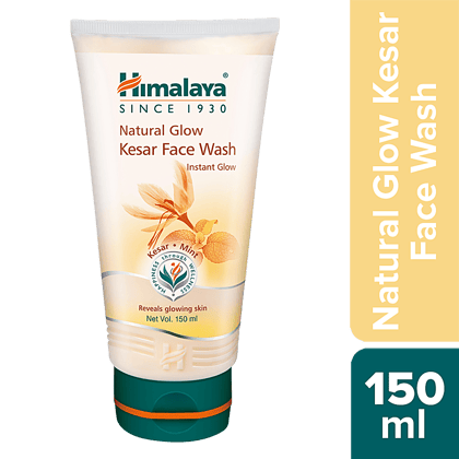 Himalaya Natural Glow Kesar Face Wash, 150 Ml