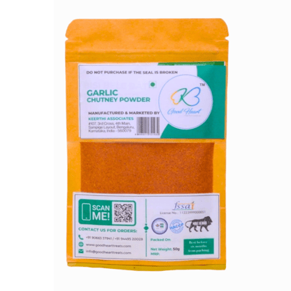 Good Heart Garlic Chutney Powder - 50 Gram