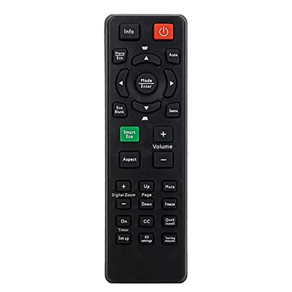 Ehop MW516 MS513 MX514 DLP Projector Remote Control Compatible for BENQ Projector