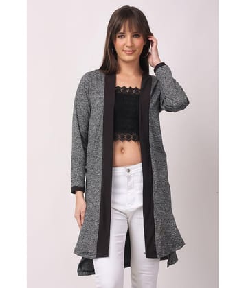 Affair Woollen Womens Shrugs - Grey ( Single ) - None