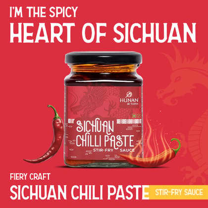 Fiery Craft: Hunan's Sichuan Chilli Paste-Pack of 1