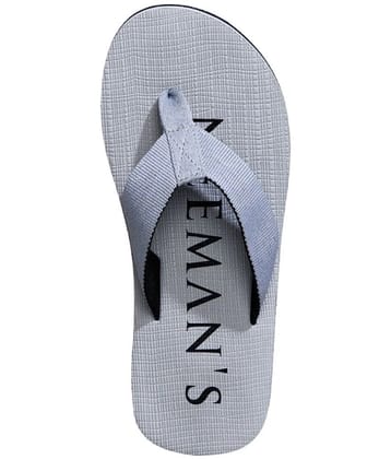 Neemans Light Grey Mens Thong Flip Flop - None