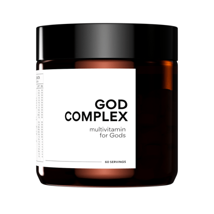 GOD COMPLEX | Advance multivitamin Complex with 99% Absorption