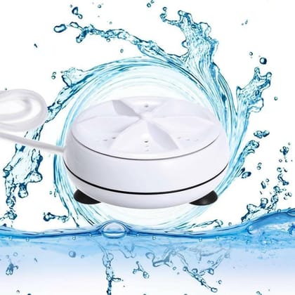 Mini ultrasonic Turbine Washer Washing Machines Portable Travel Cleaner (TO)