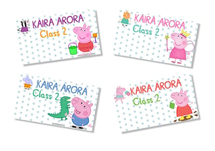 Book Labels - Peppa Pig-12