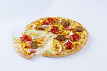 Meatball & Bbq Chicken Medium Pizza (Serves 2)